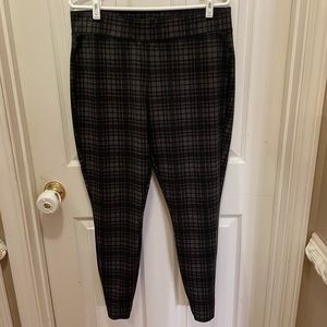 Maurices Plaid skinny pants